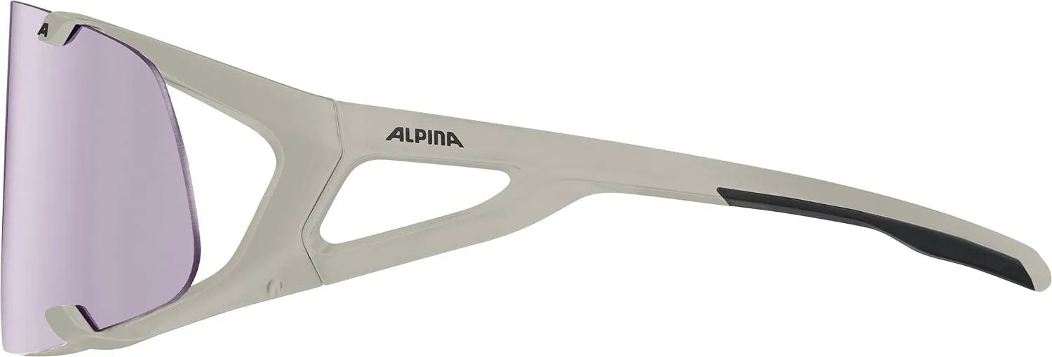 Alpina Hawkeye S Q-Lite V occhiali sportivi cool-grey matt fotocromatici