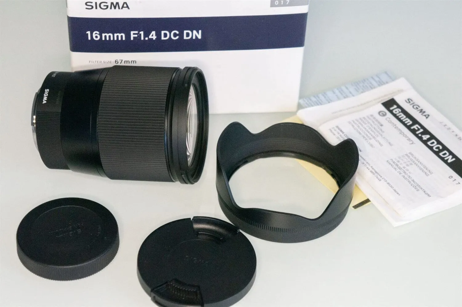 Sigma 16mm F1.4 DC DN Contemporary obiettivo Sony E