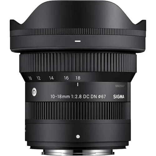 Sigma 10-18mm F2.8 DC DN Contemporary obiettivo Fuji X