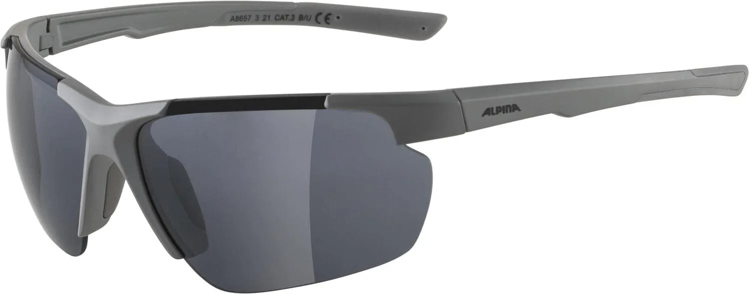 Alpina Defey HR occhiali sportivi black-white infrangibili