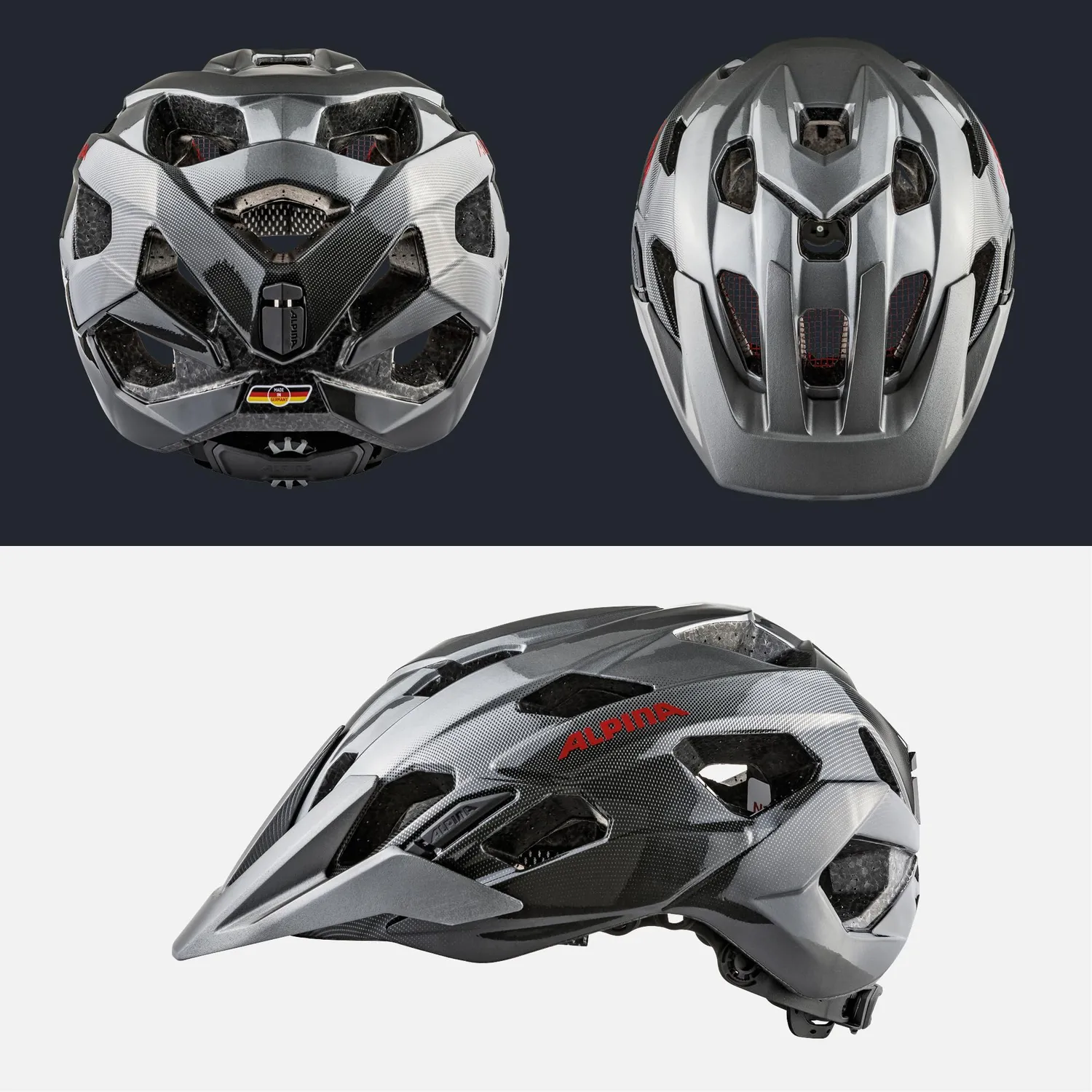 Alpina Anzana casco bici ventilato