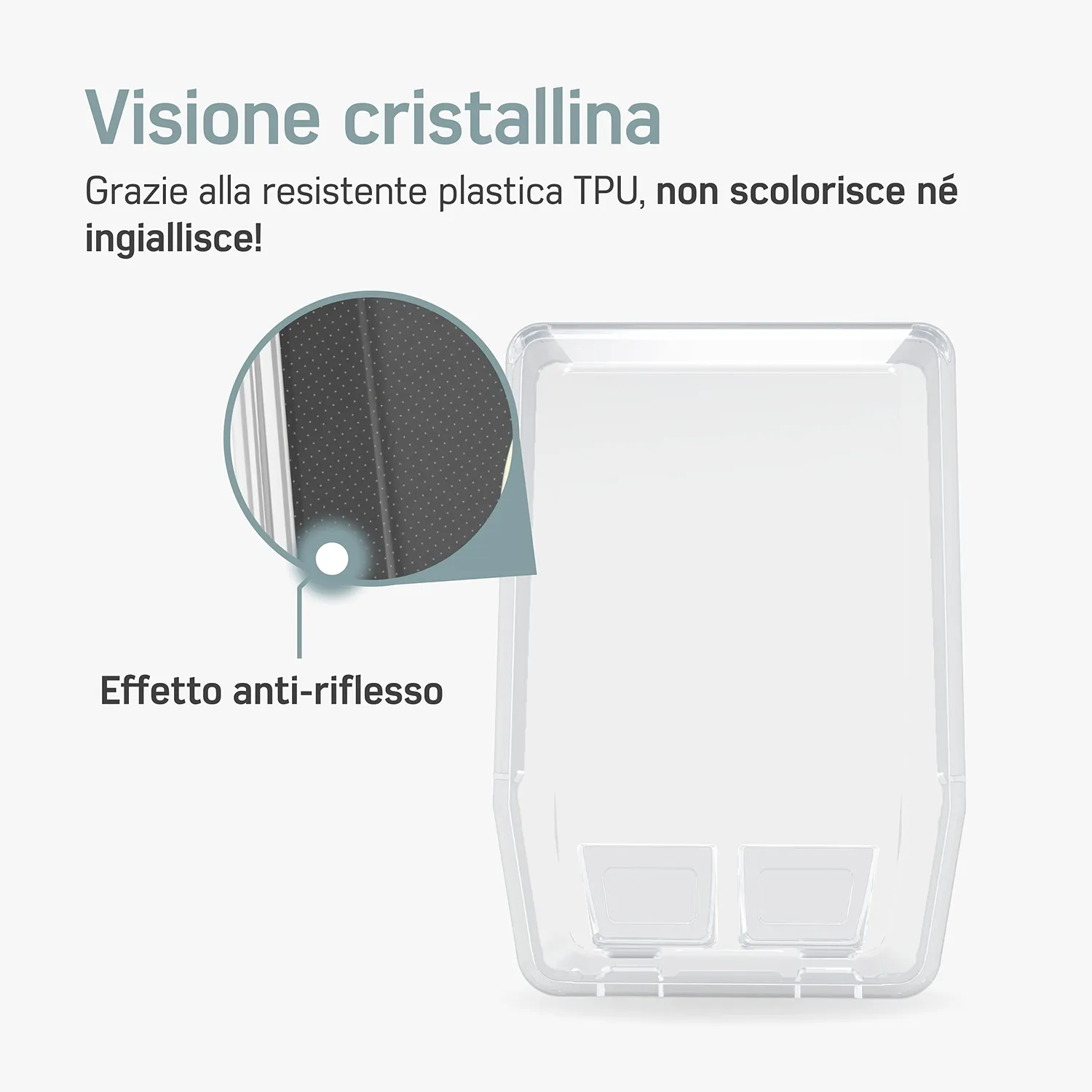 Borgen Protezione display Bosch Kiox BUI330 cover TPU trasparente