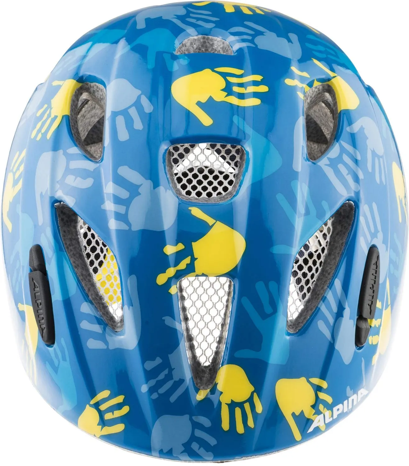 Alpina Ximo casco bici bambino blu lucido