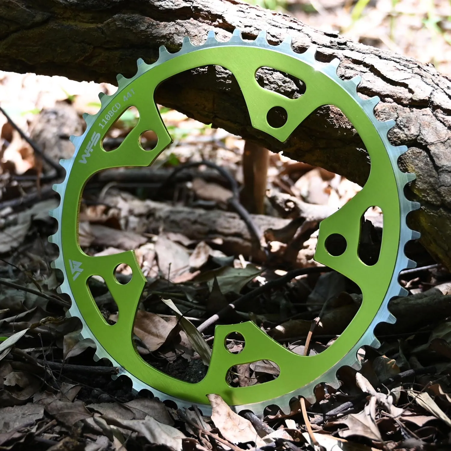 WFS Pulsar 44T Corona Bici Verde Alluminio