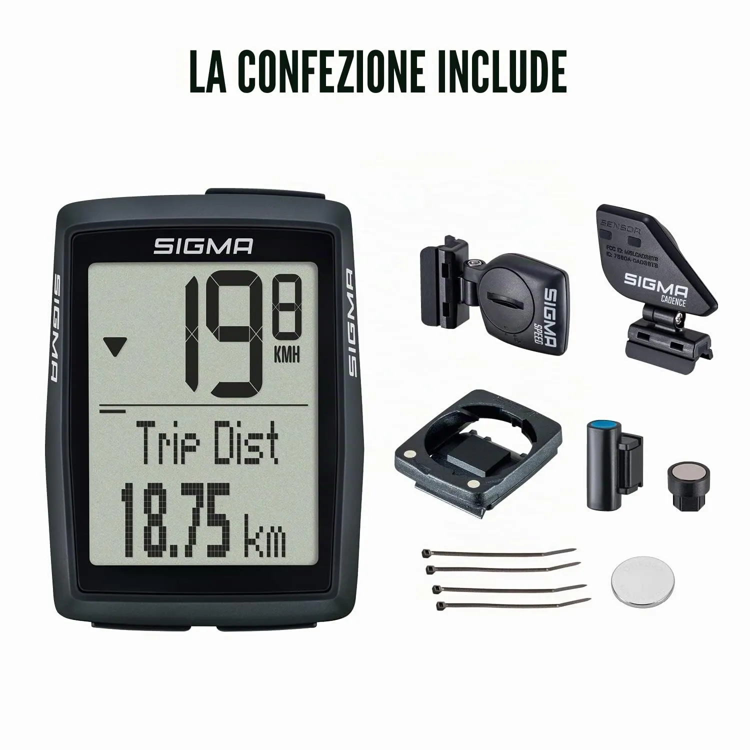 Sigma Sport BC 14.0 ciclocomputer wireless con altimetro