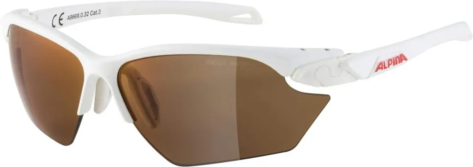 Alpina Twist Five S HR Q-Lite occhiali sportivi white matt