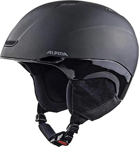 Alpina Parsena casco sci nero matt 52-56 slim