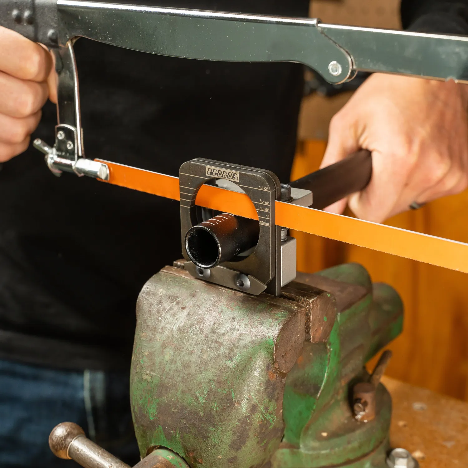Pedro's Pro Saw Guide guida taglio tubi 19-39 mm metallo