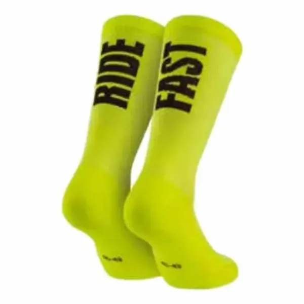 Gist Ride Fast Long calzini ciclismo 36-39 gambale alto