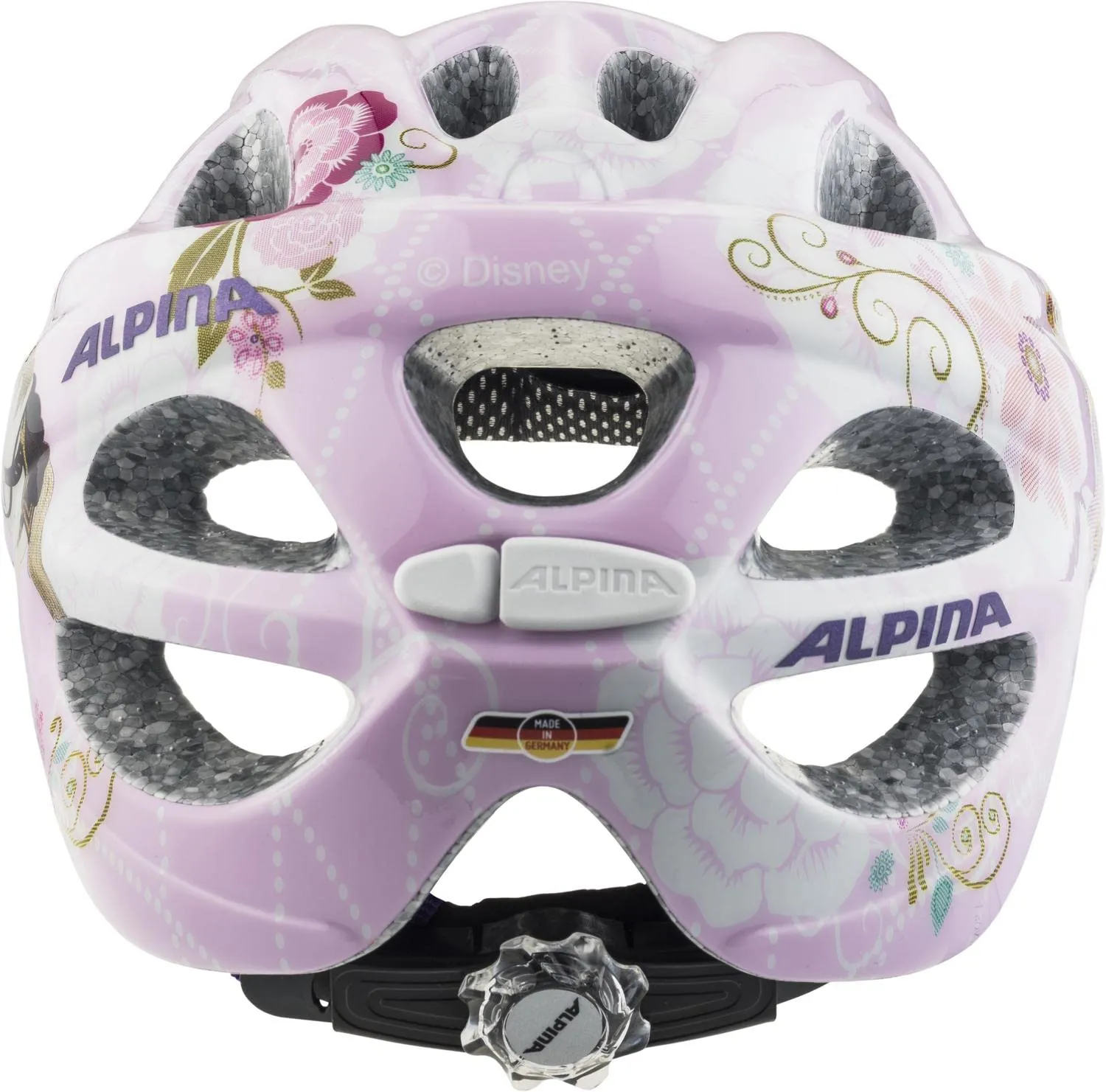 Alpina Rocky casco bici bambino Rapunzel
