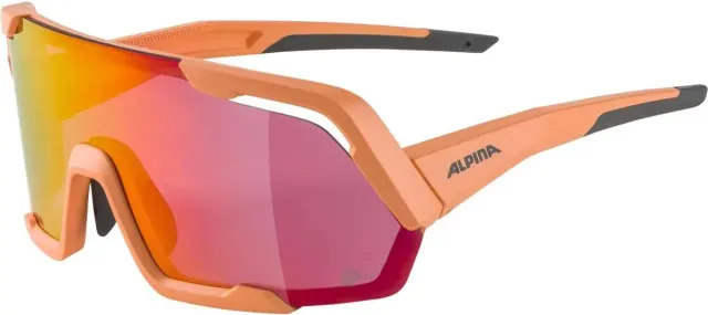 Alpina Rocket Q-Lite Occhiali Sportivi Peach Matt
