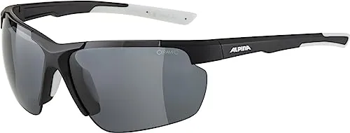 Alpina Defey HR occhiali sportivi black-white infrangibili