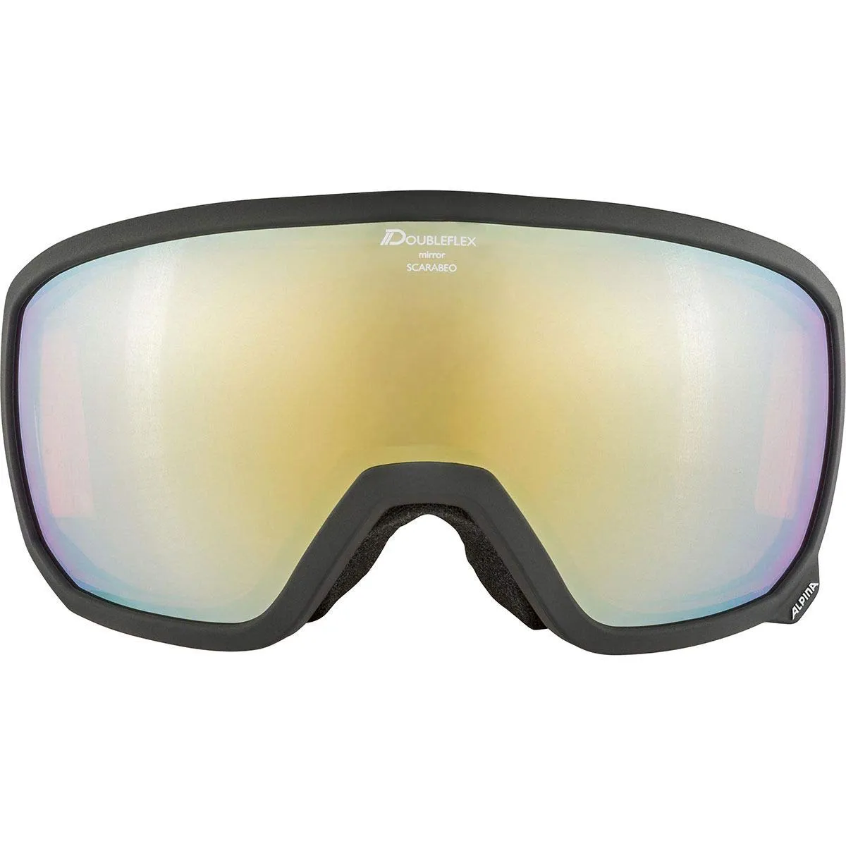Alpina Scarabeo HM maschera sci junior sferica specchiata