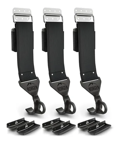 Borgen Supporto Parete Bici Gancio Set 2 Pezzi