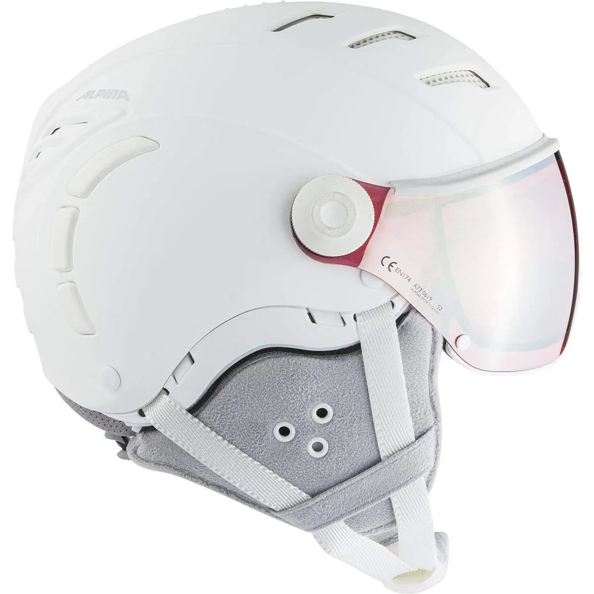 Alpina Jump 2.0 QVM casco sci con visiera fotocromatica