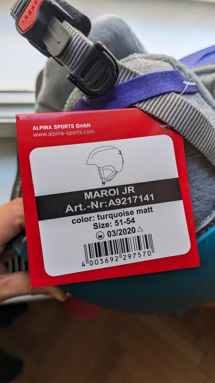 Alpina Maroi JR casco sci ragazzi ventilato sicuro
