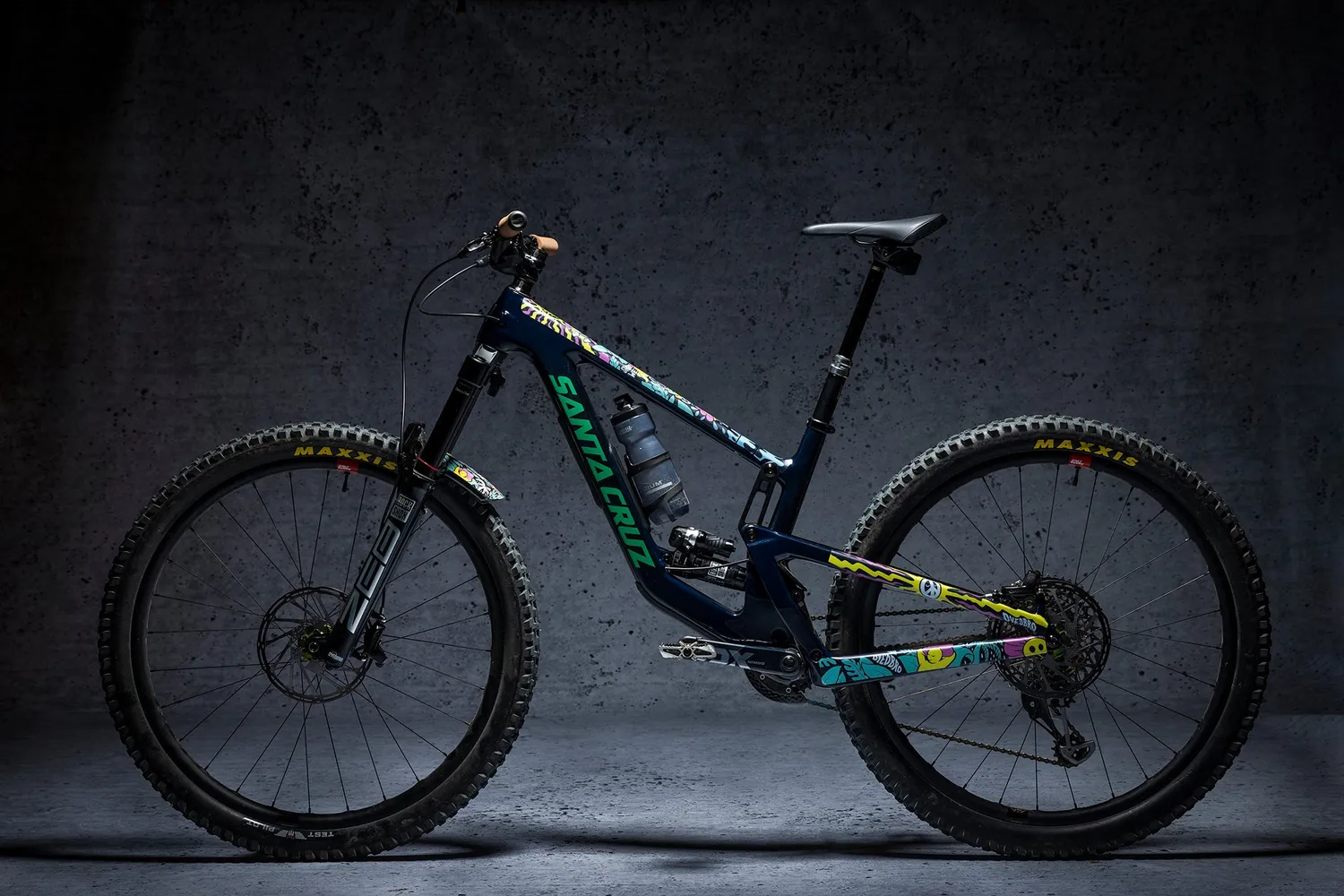 Dyedbro Victor Brousseaud Kit Protezione Telaio MTB 8 Pezzi