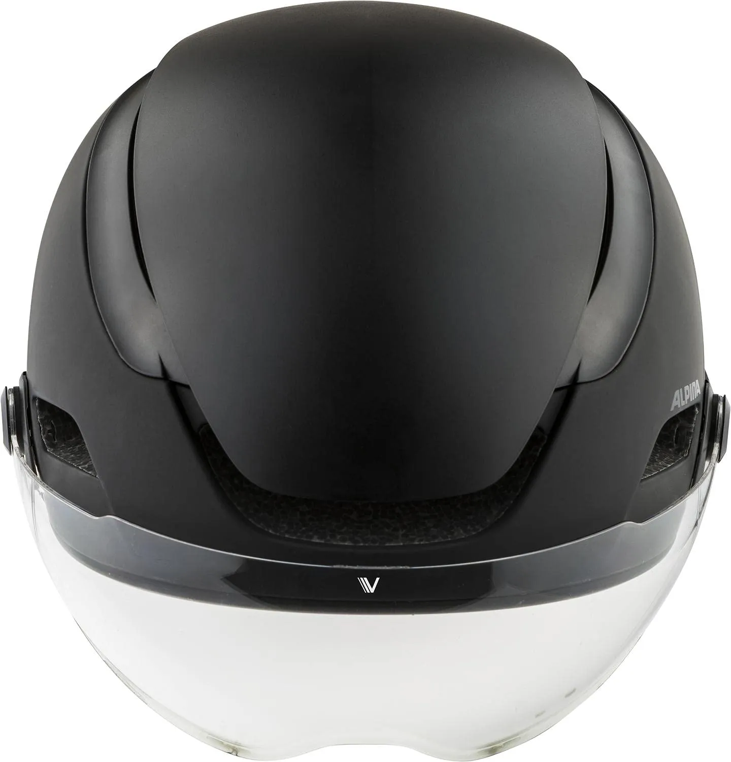 Alpina Altona VM casco bici charcoal con visiera