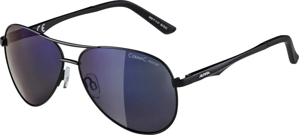 Alpina A 107 occhiali sole Black Matt classici