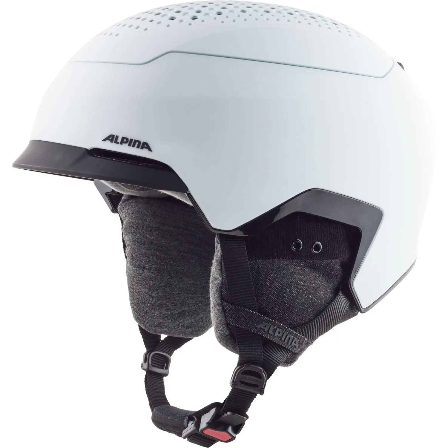 Alpina Gems casco sci Moon-grey matt ventilato
