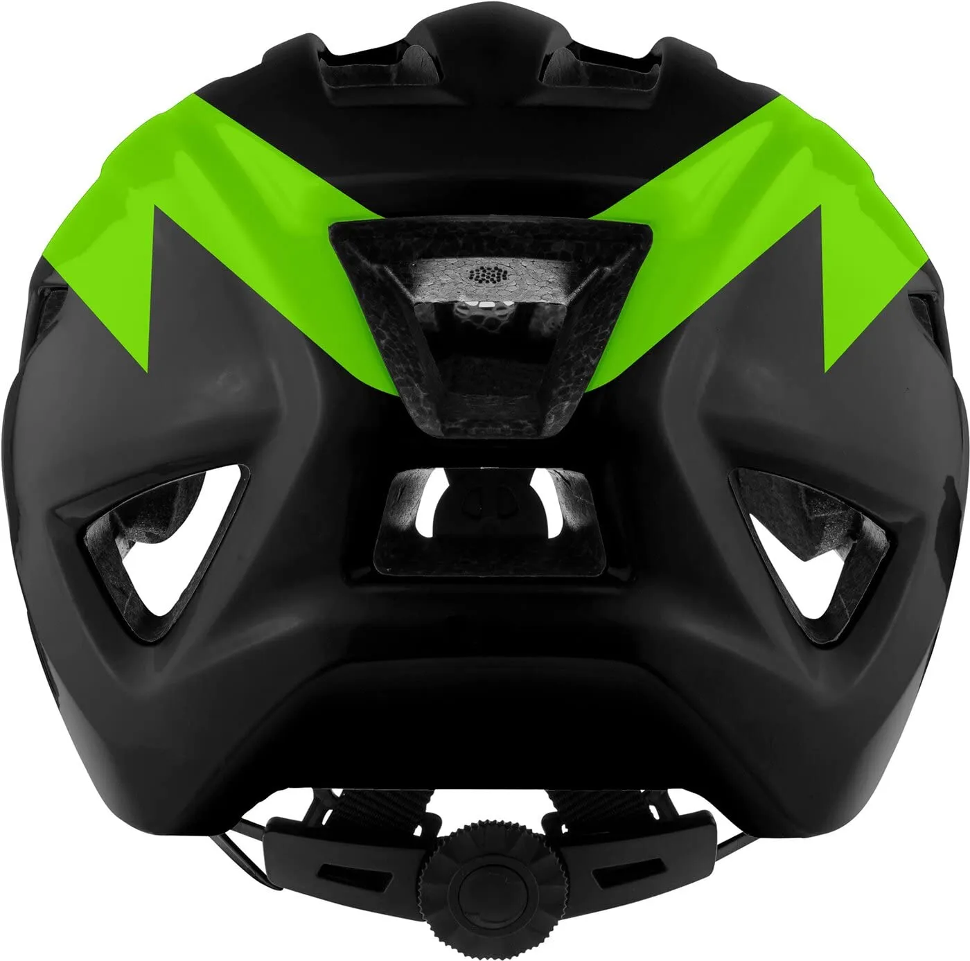 Alpina Pico casco bambino Black-green gloss visiera