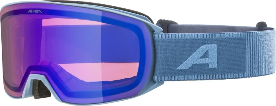 Alpina Nakiska Q occhiali sci fumo blu opaco polarizzati