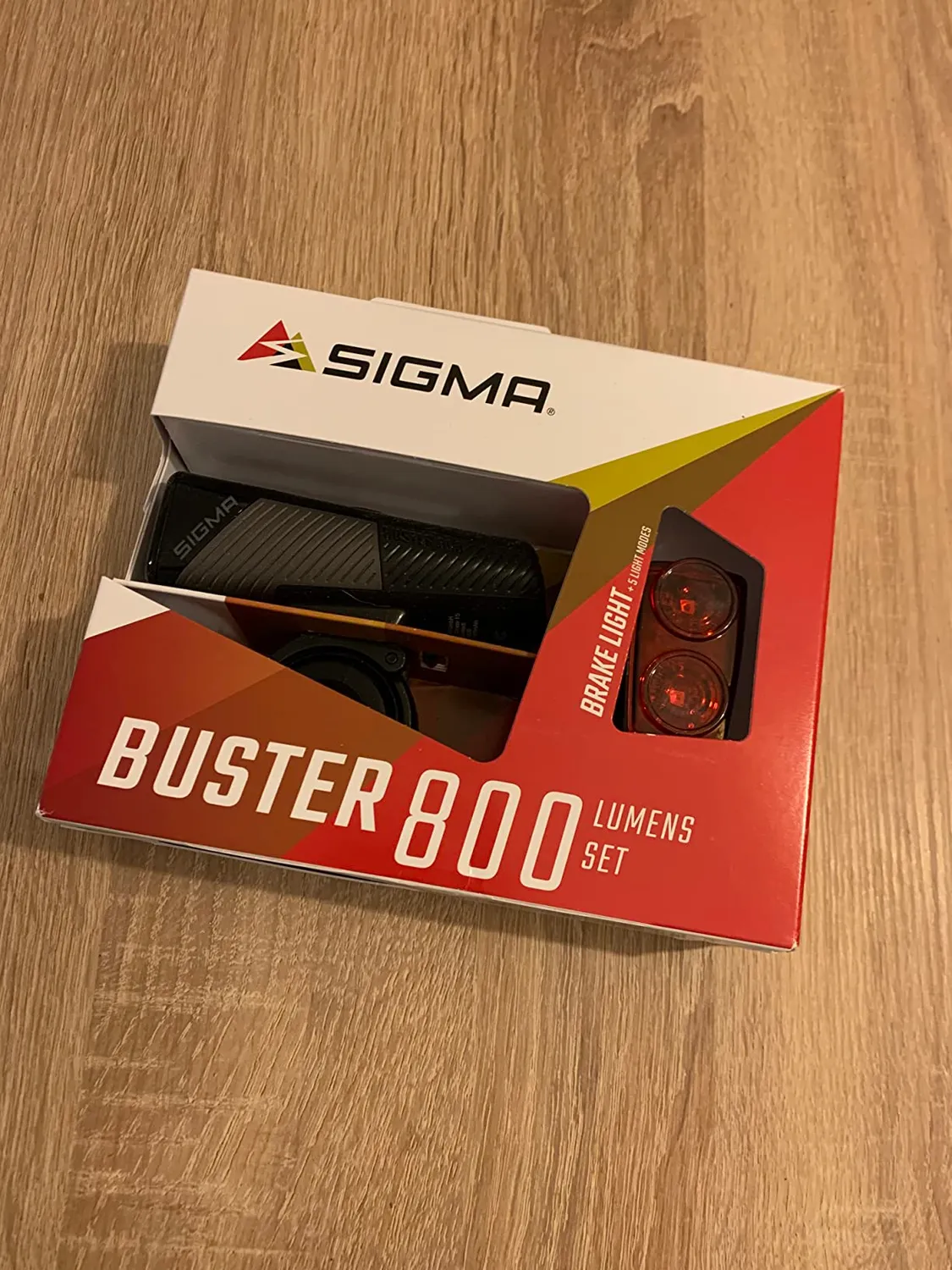 Sigma Buster 800 RL 150 kit luci bici ricaricabile USB-C