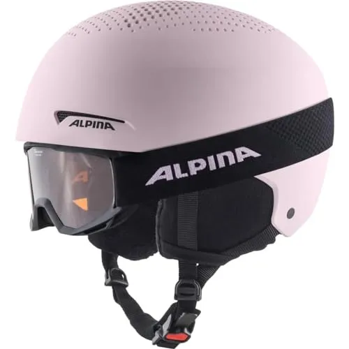 Alpina Zupo Piney set casco sci bimbo blu 48-52