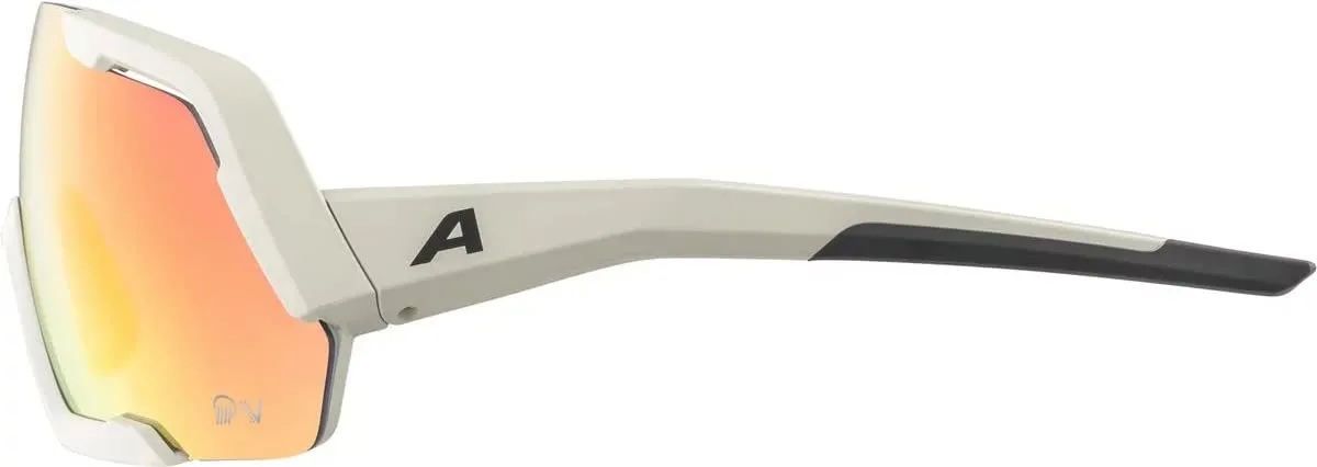 Alpina Rocket QV occhiali cool-grey matt enduro