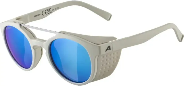 Alpina Glace occhiali da sole cool-grey matt specchiati