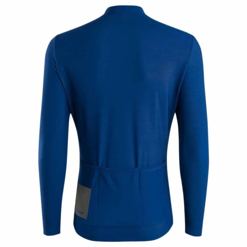 Gist Winter maglia maniche lunghe L blu termica