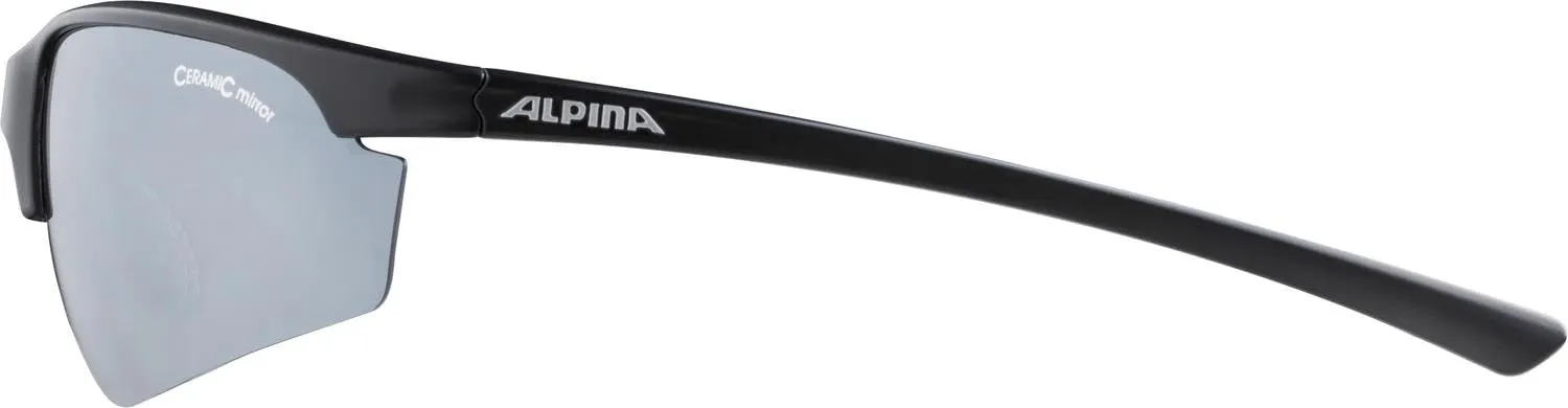 Alpina Tri-Effect 2.0 occhiali sportivi black matt 3 lenti