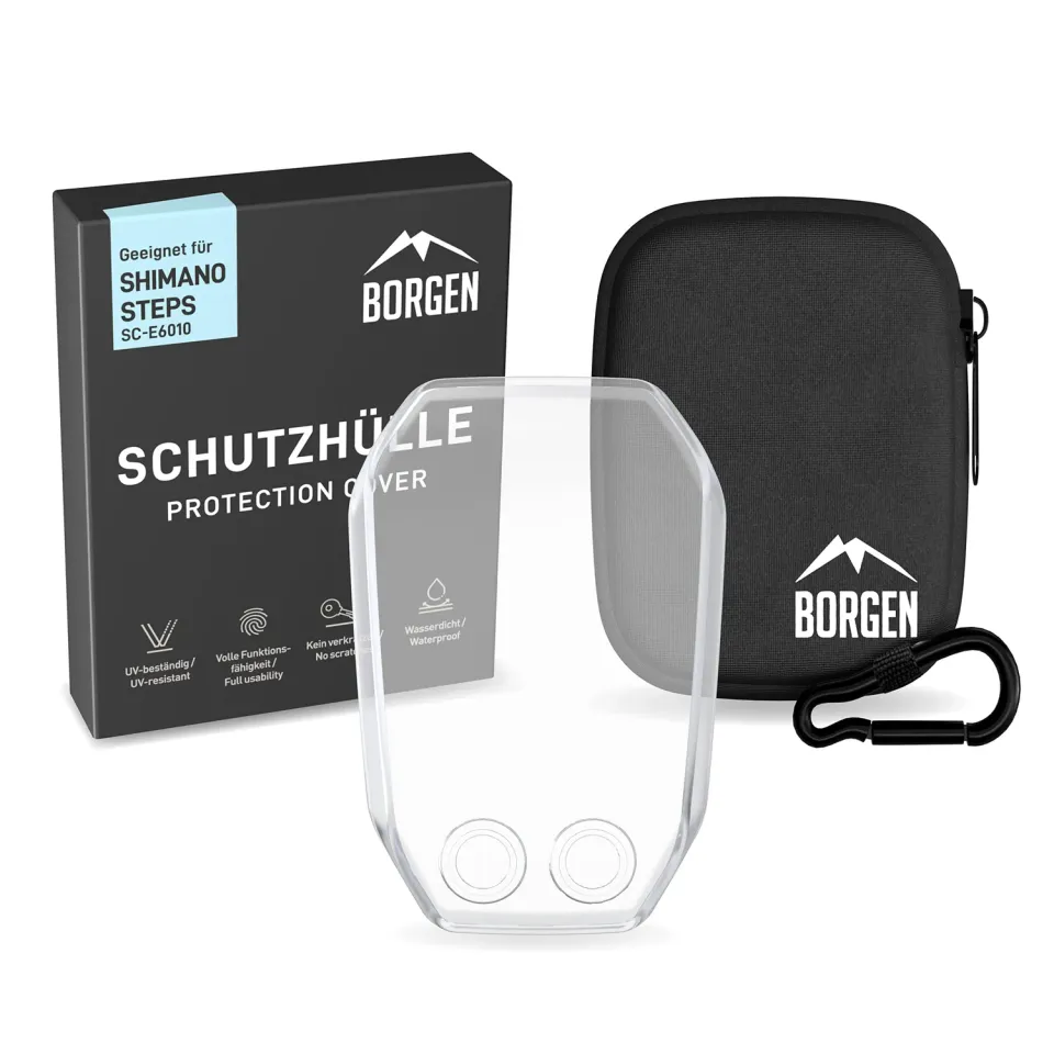 Borgen SC-E6010 cover display e-bike Shimano trasparente