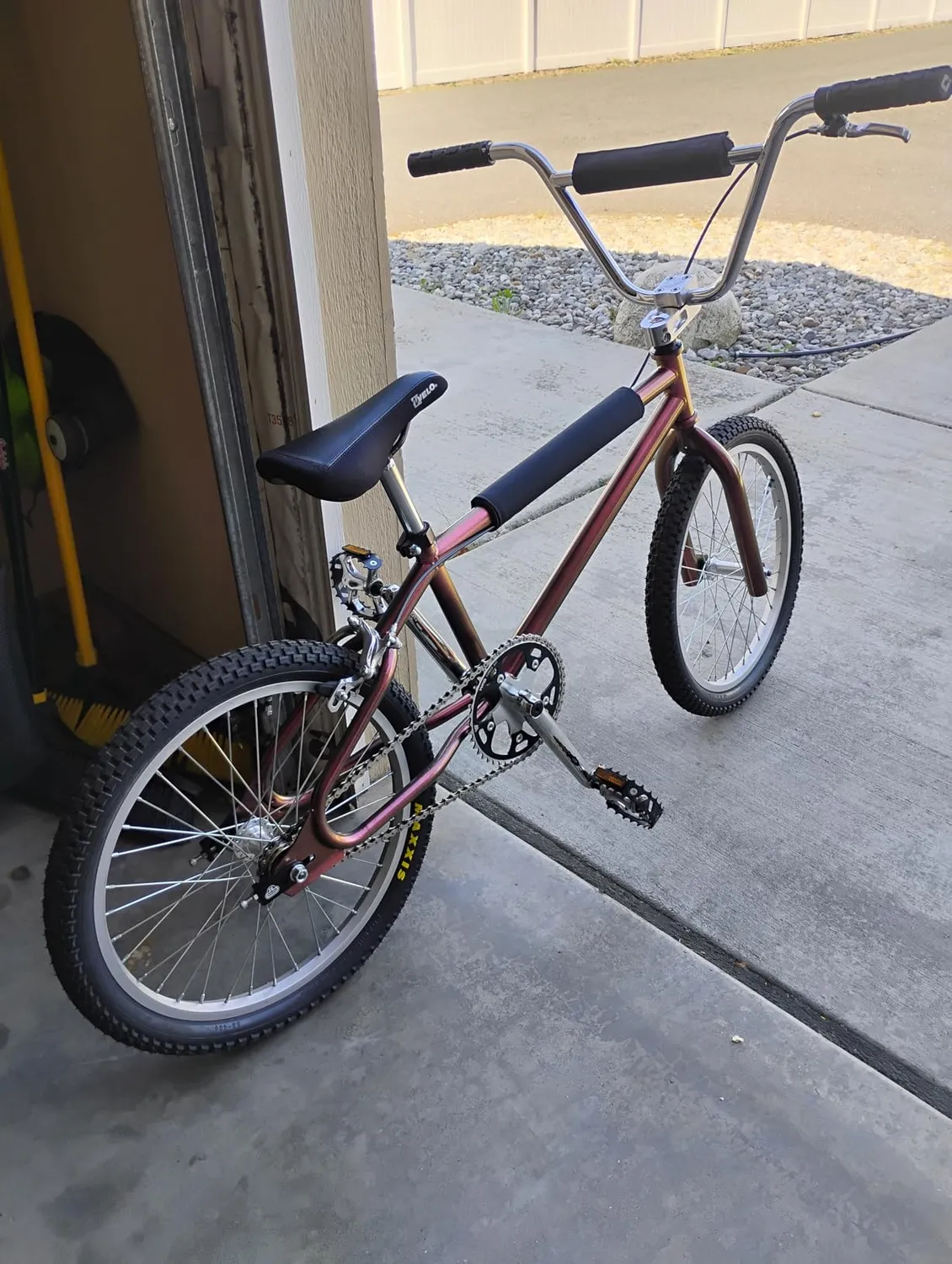 WFS Pulsar corona bici 44T blu single speed
