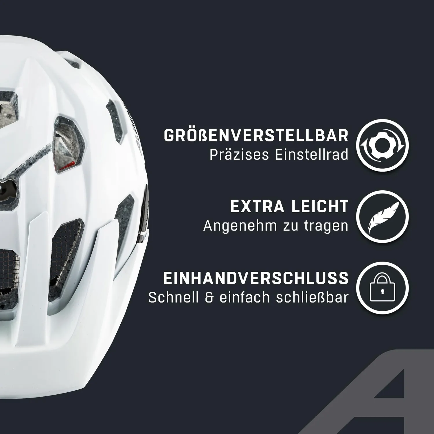 Alpina Anzana casco ciclismo ventilato