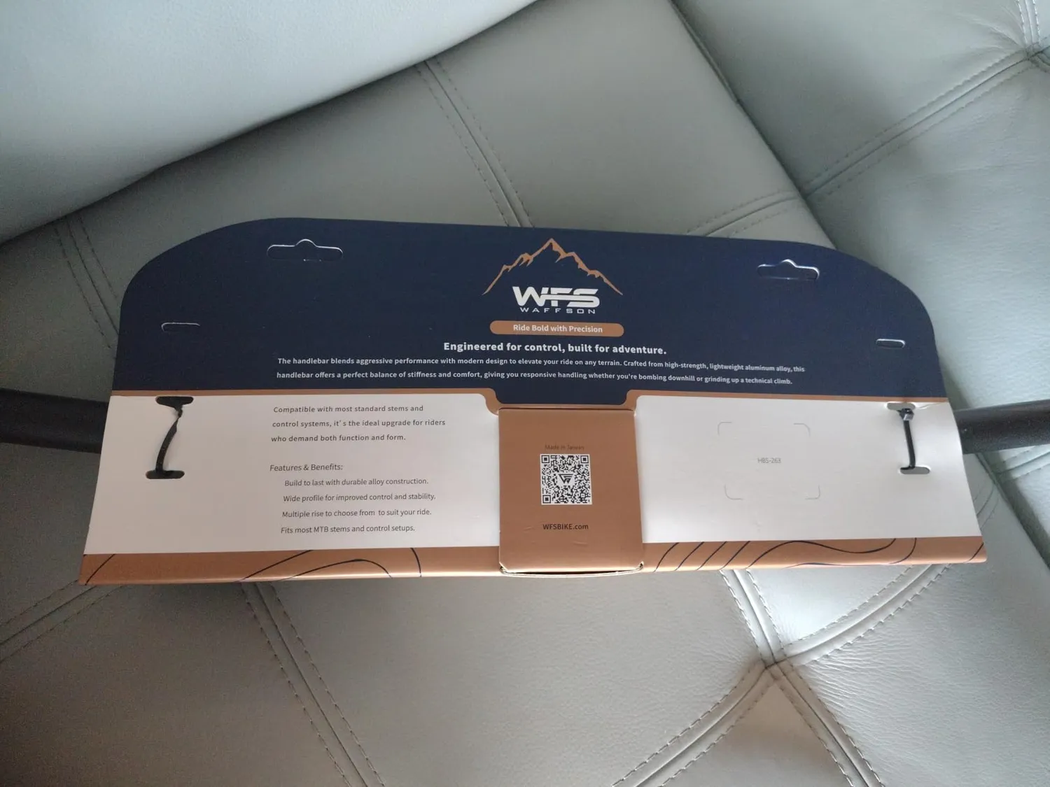 WFS Venture manubrio MTB 35x820mm cashmoney