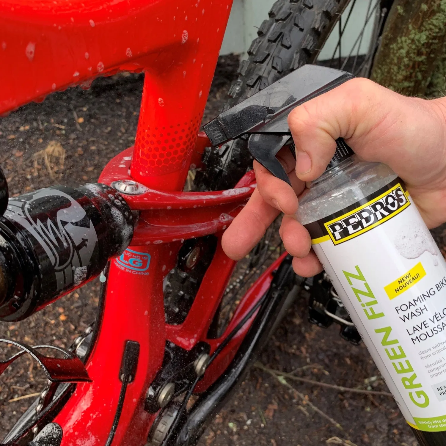 Pedro's Green Fizz detergente bici refill combo spray+ricarica