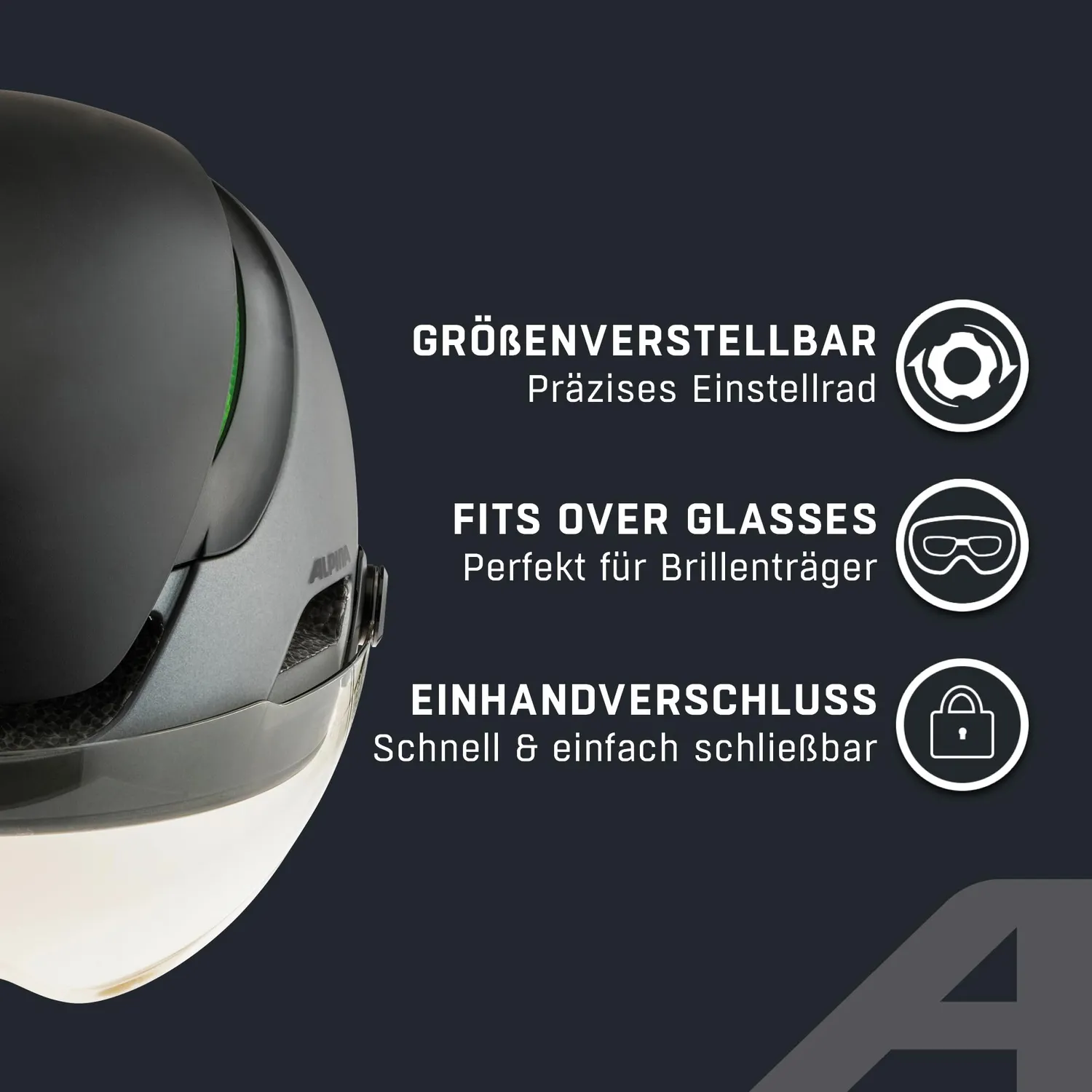 Alpina Altona VM casco bici fotocromatico Koroyd