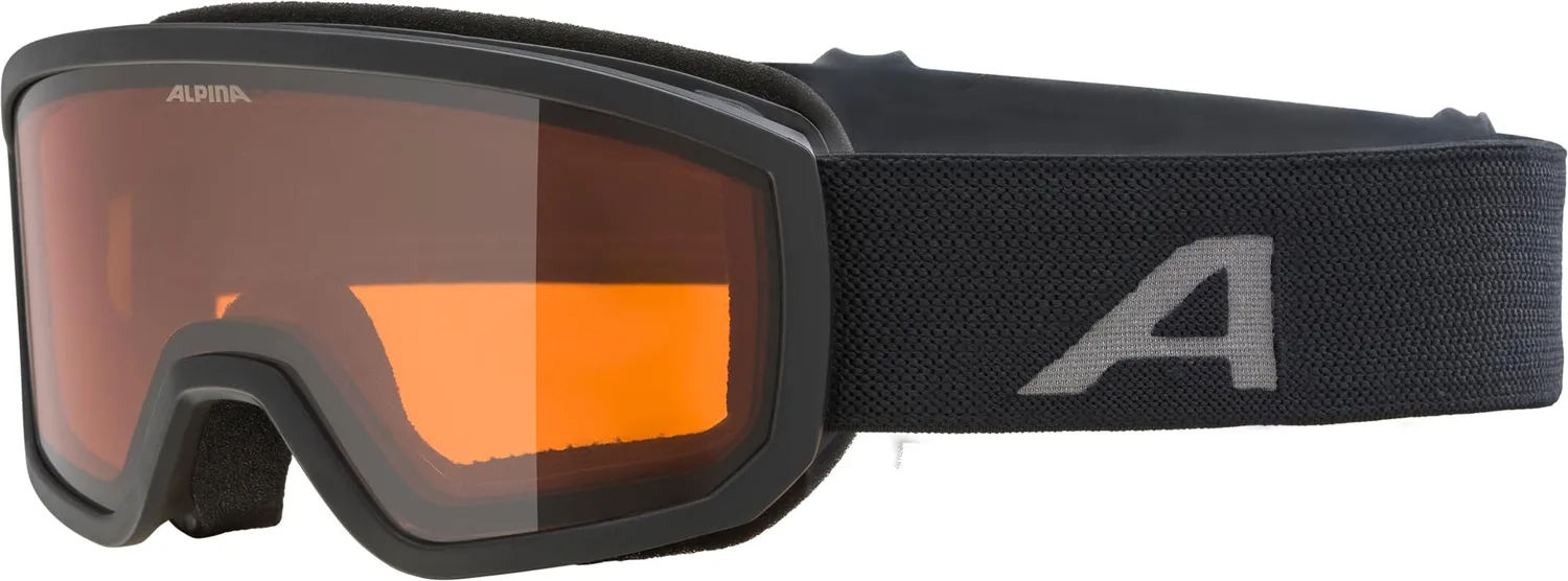 Alpina Scarabeo Jr. occhiali sci pumpkin matt lente arancio