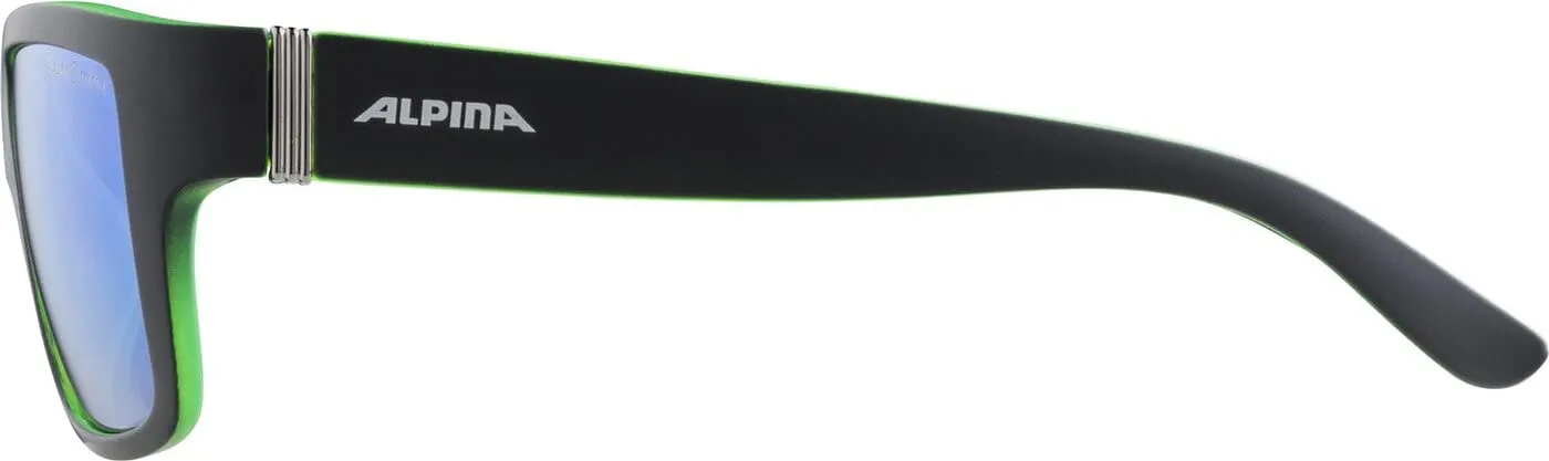 Alpina Kacey Occhiali Sole Black Matt Green Specchiati