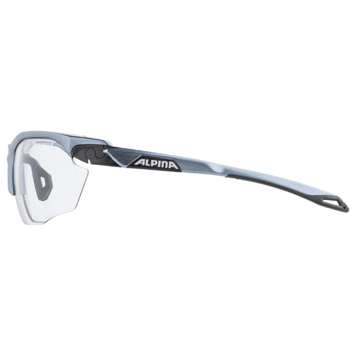 Alpina Twist Five HR VL+ occhiali bici black matt fotocromatici