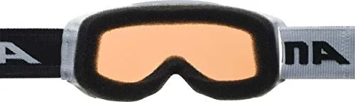 Alpina Piney Maschera Sci Bambino Nero Lente Hicon