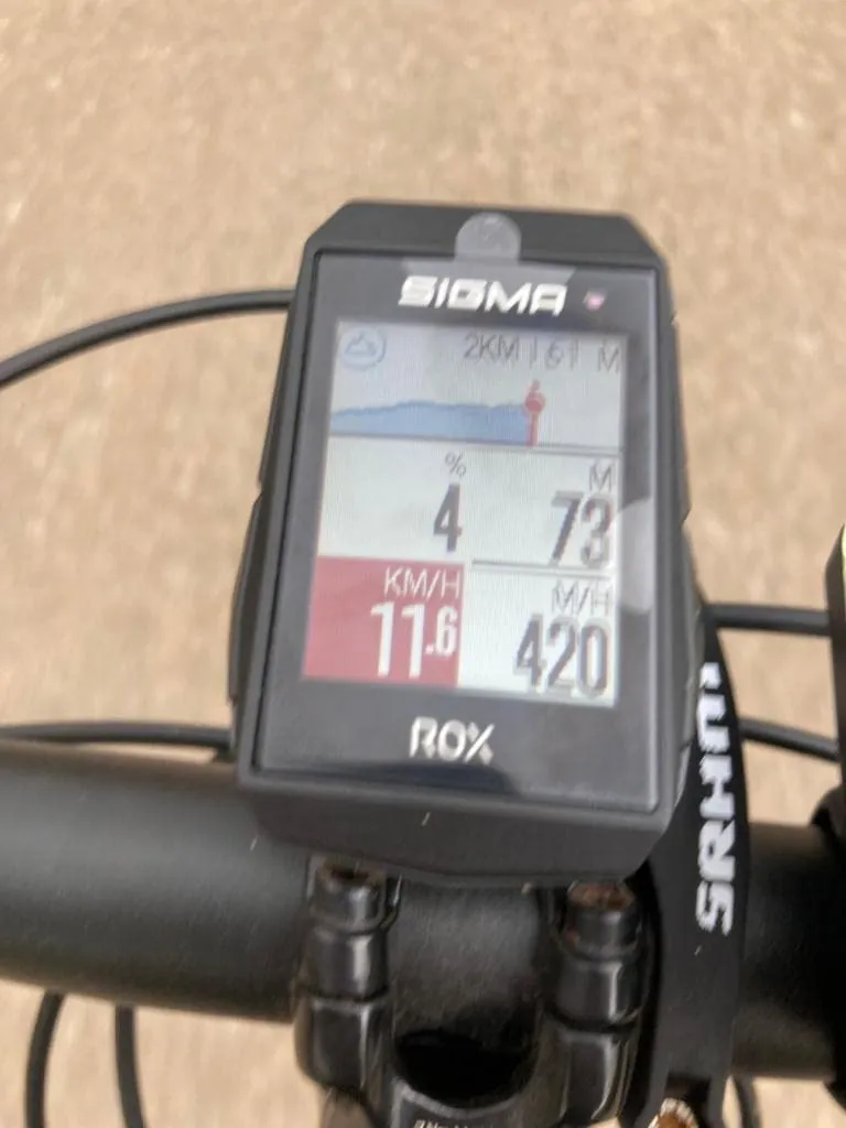 Sigma Rox 11.1 Evo ciclocomputer GPS nero IP67