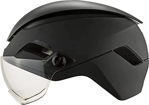 Alpina Altona VM casco bici charcoal con visiera