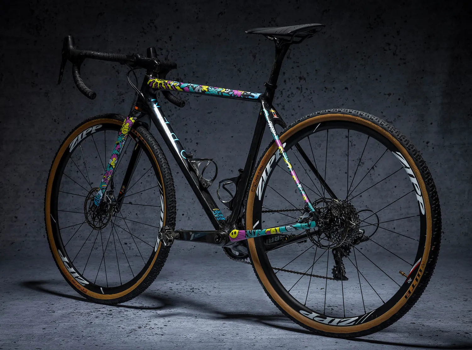 Dyedbro Victor Brousseaud Gravel pellicola telaio Colour opaca