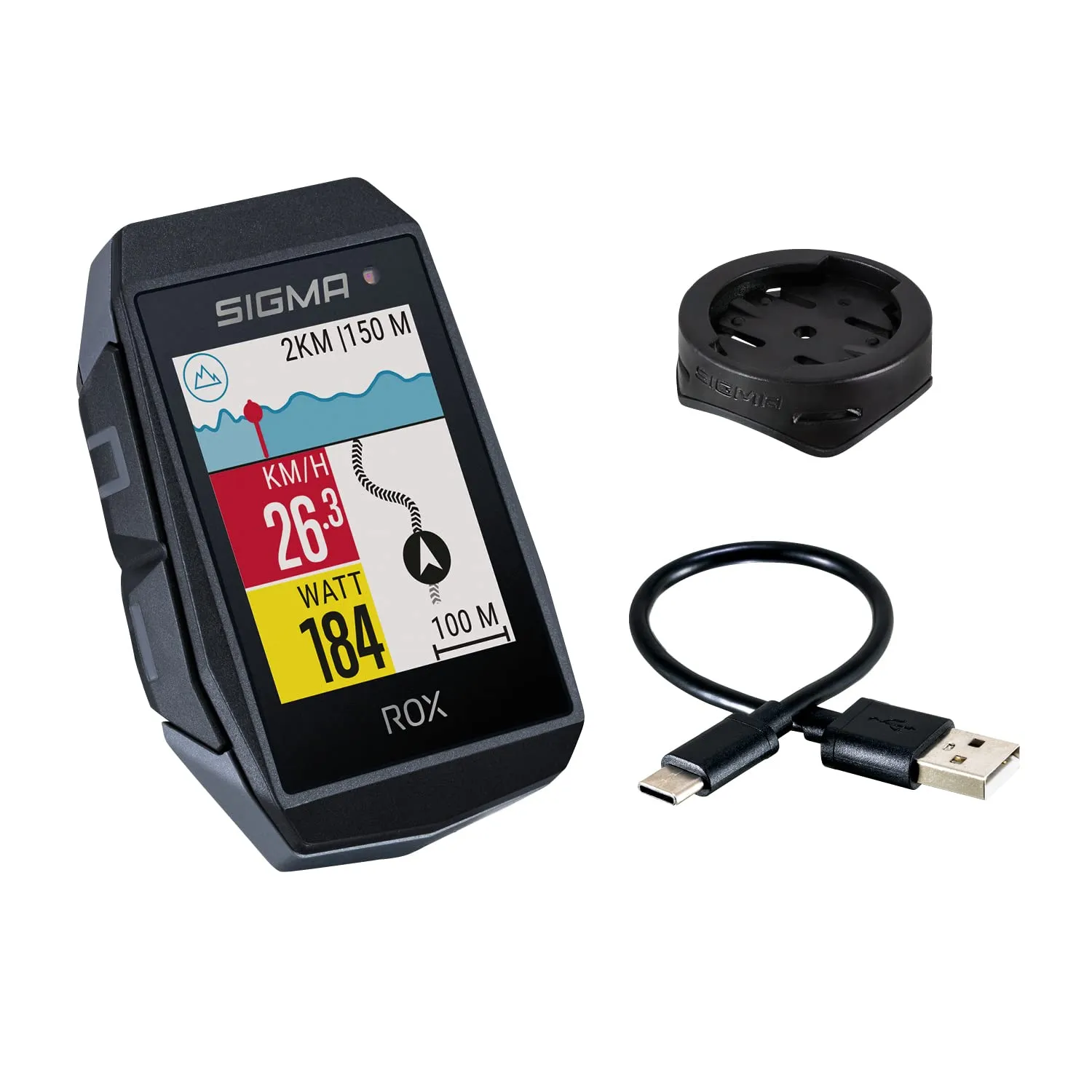 Sigma Rox 11.1 Evo ciclocomputer GPS nero IP67