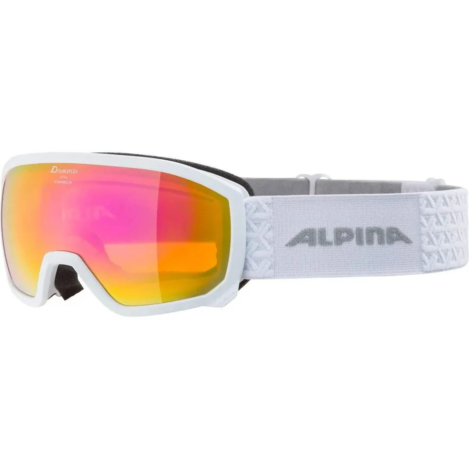 Alpina Scarabeo Jr. HM maschera sci bambino specchiata