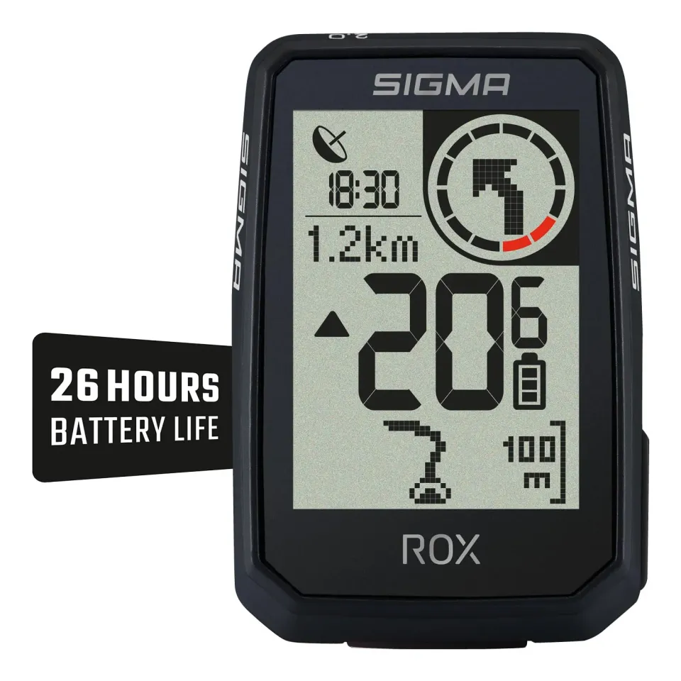 Sigma Rox 2.0 Endurance ciclocomputer GPS nero navigazione