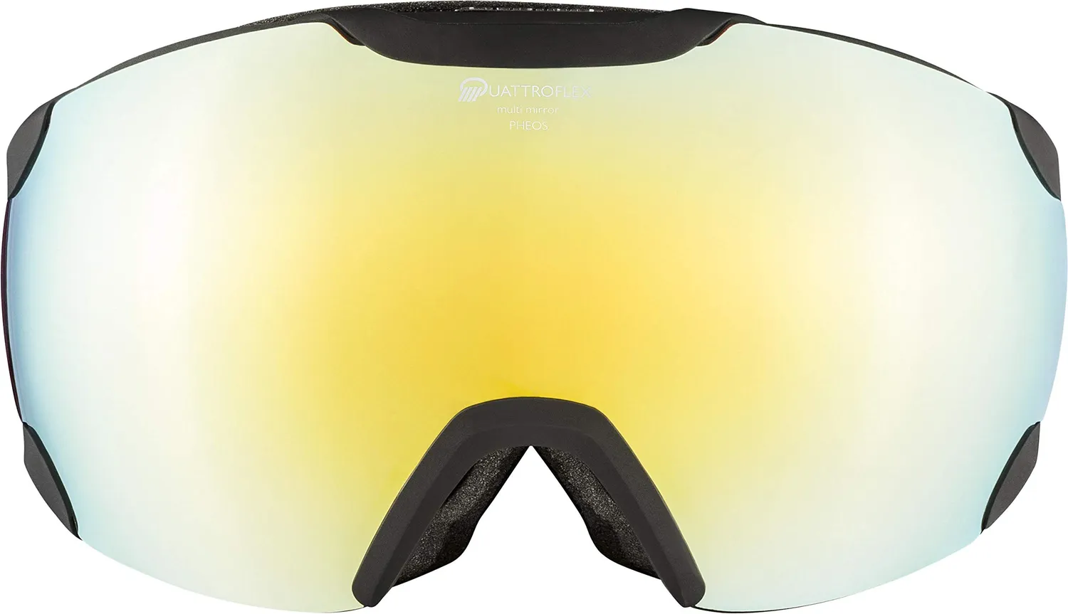 Alpina Pheos Q-Lite maschera sci black matt contrasti