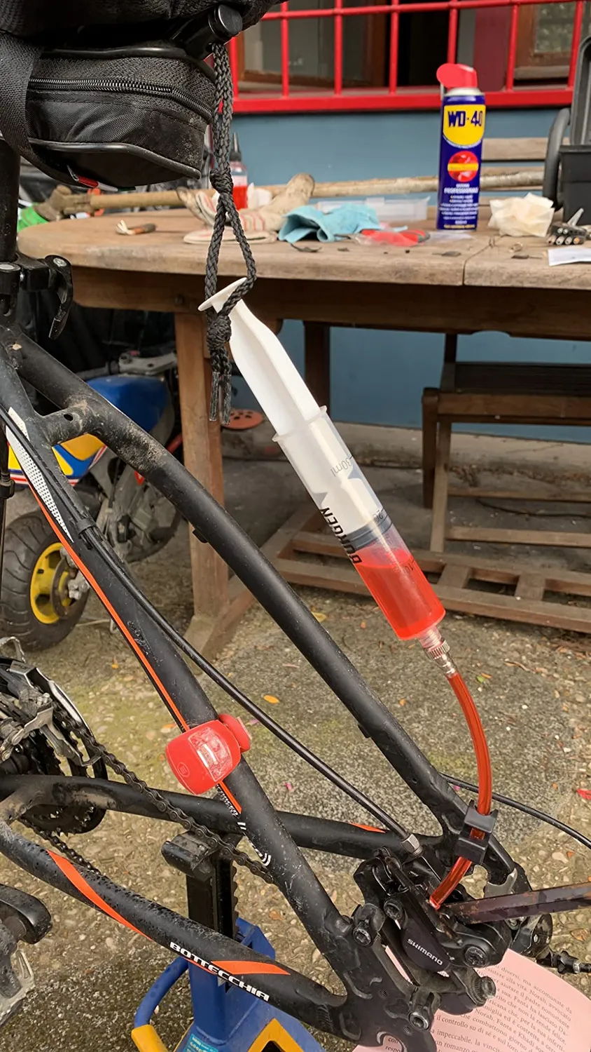 Borgen Kit Spurgo Freni Shimano olio minerale istruzioni